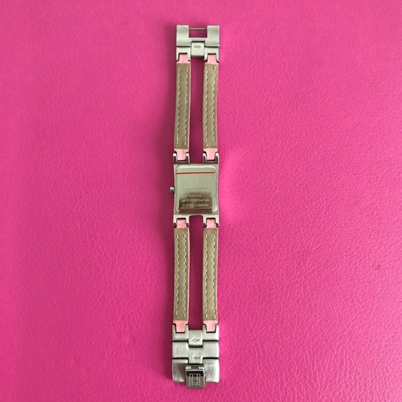 Tommy Hilfiger Pink/Silver Retro Watch 99ft. Water Resistant! - Picture 8 of 8
